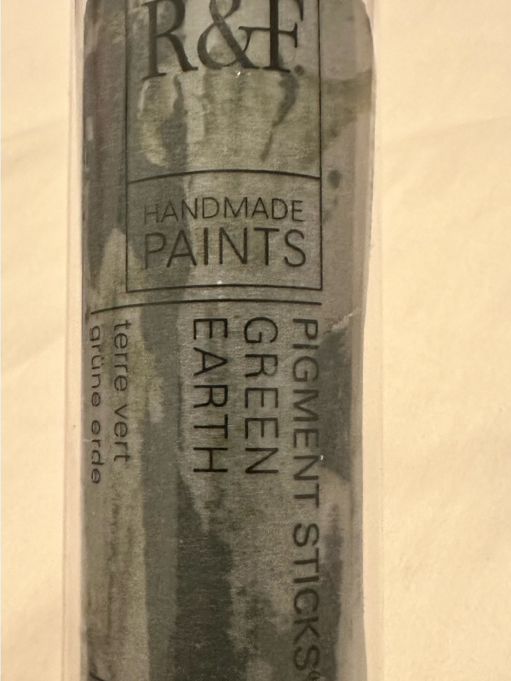 R&F Handmade Paints Professional Oil Pigment Stick Green Earth Series 2